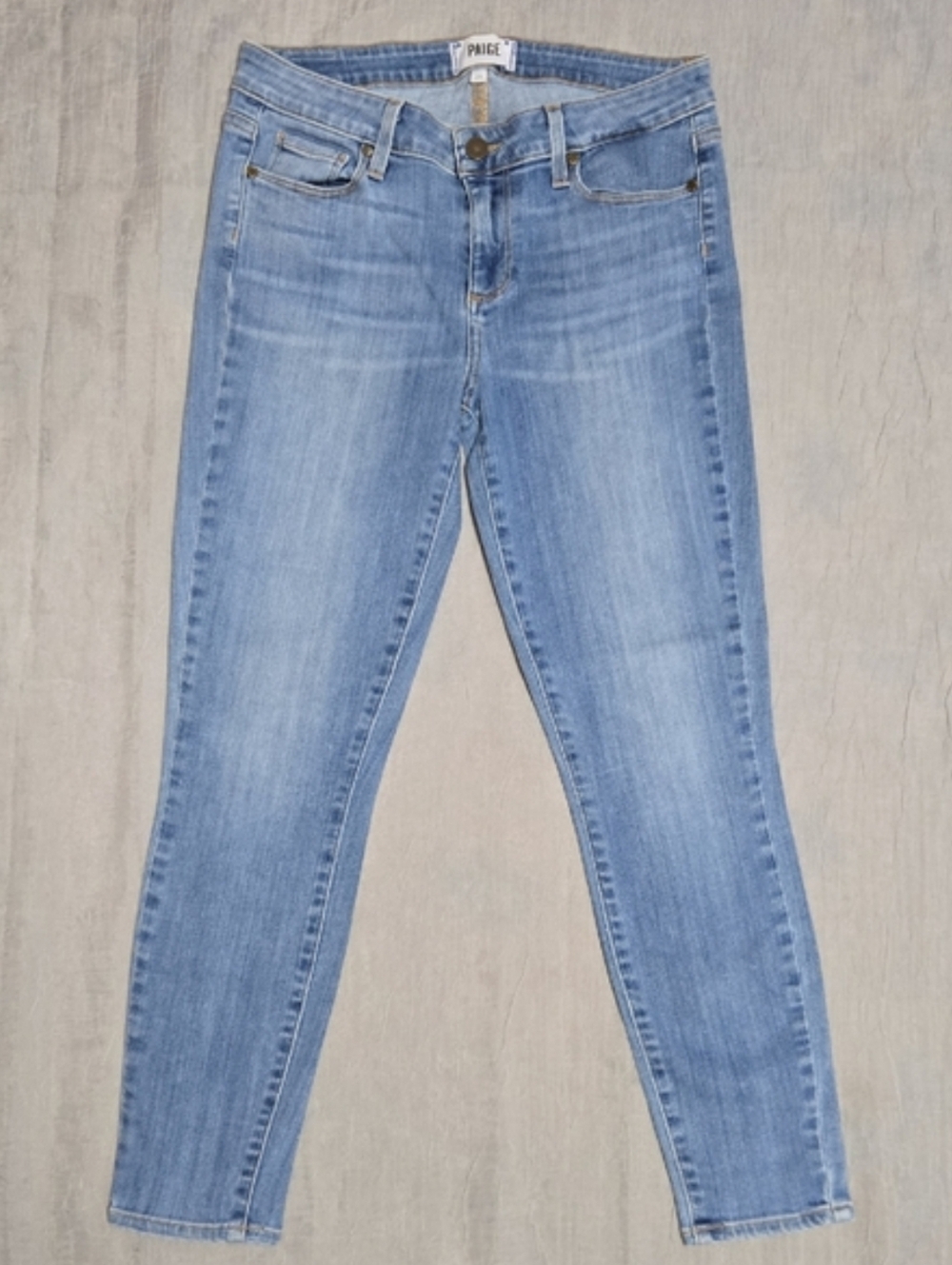 PAIGE Verdugo Crop | Light Wash